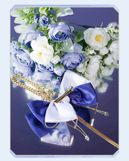 Detachable chain design for Kamisato Ayato butterfly bow accessory