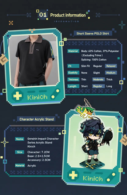Kinich themed back graphic detail