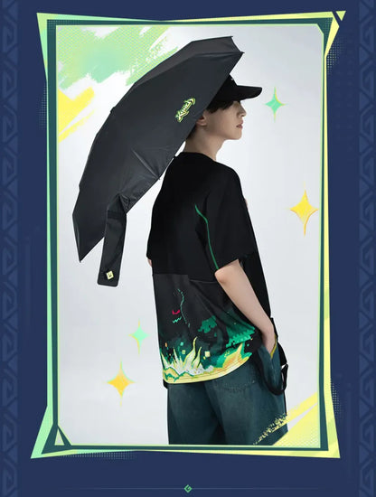 Kinich Umbrella Fabric and Stitching Detail Showcase