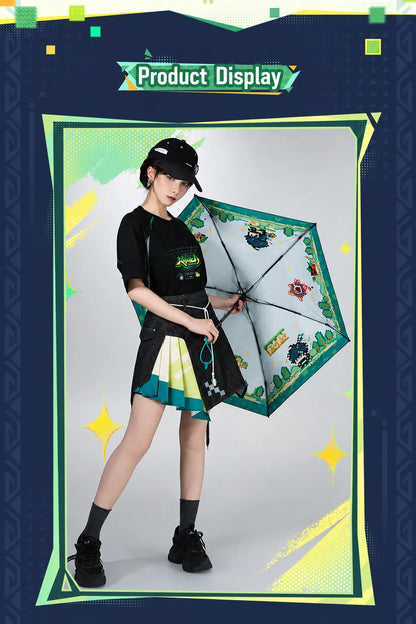 Kinich Shade Umbrella Lifestyle Model Display