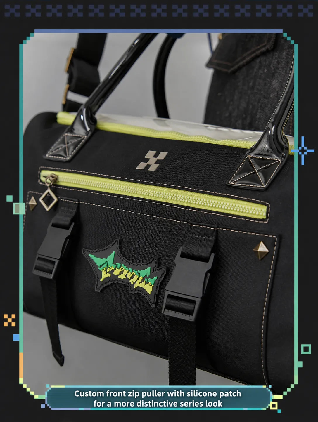 Side pocket storage feature