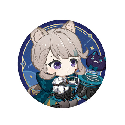 Genshin Impact Lynette Starlight Message badge chibi character design