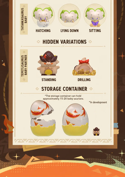 Natlan Baby Saurians hidden figure variations