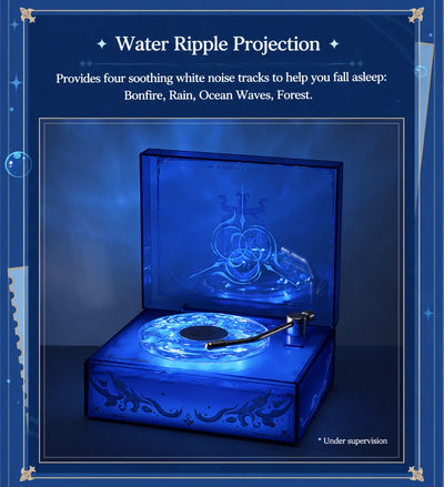 Genshin Impact Neuvillette Bluetooth Speaker featuring custom character voice lines