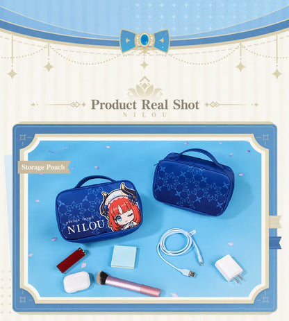 nilou merch daily usage scene desk accessories travel carry display