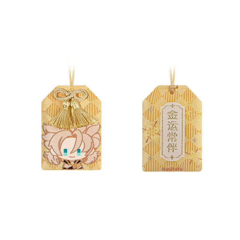 Genshin Impact Albedo amulet charm collectible pendant