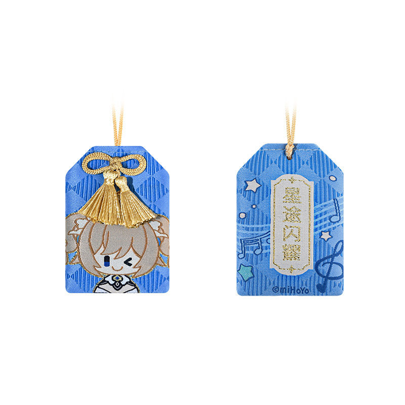 Genshin Impact Barbara amulet charm collectible pendant