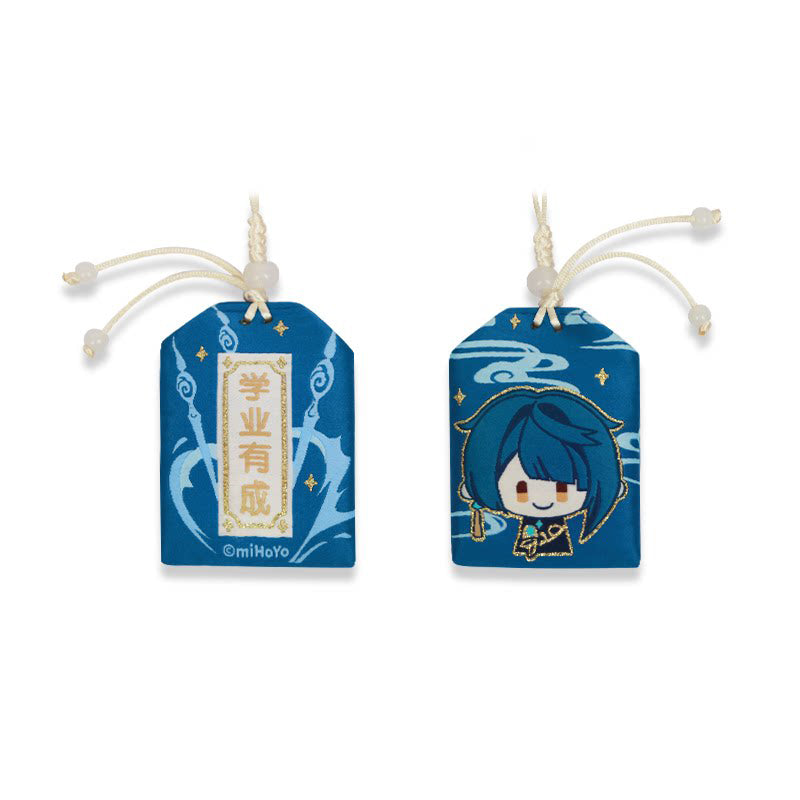 Genshin Impact Xingqiu amulet charm collectible pendant