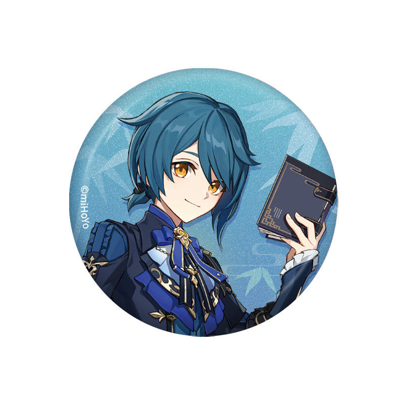 Genshin Impact Xingqiu Teyvat Series Character Badge Display