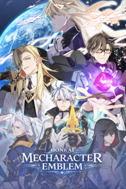 Official Honkai Impact 3rd Gold Foil Character Pin Badge Product Details