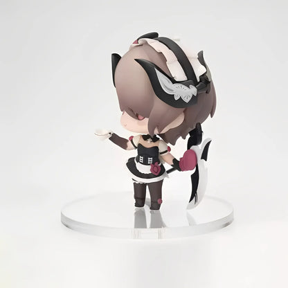 Back view of Honkai Impact 3rd Rita Rossweisse chibi figure