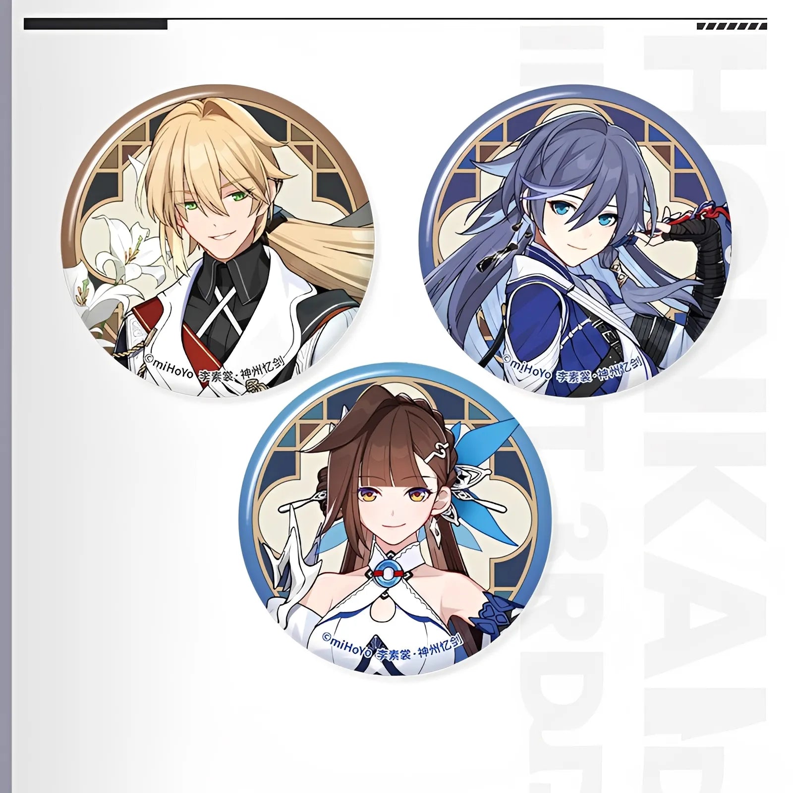 Official Honkai Impact 3rd Stigmata Series Tinplate Badge – Li Sushang