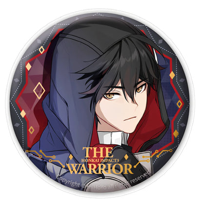 Official Honkai Impact 3rd Su Gold Foil Character Pin Badge