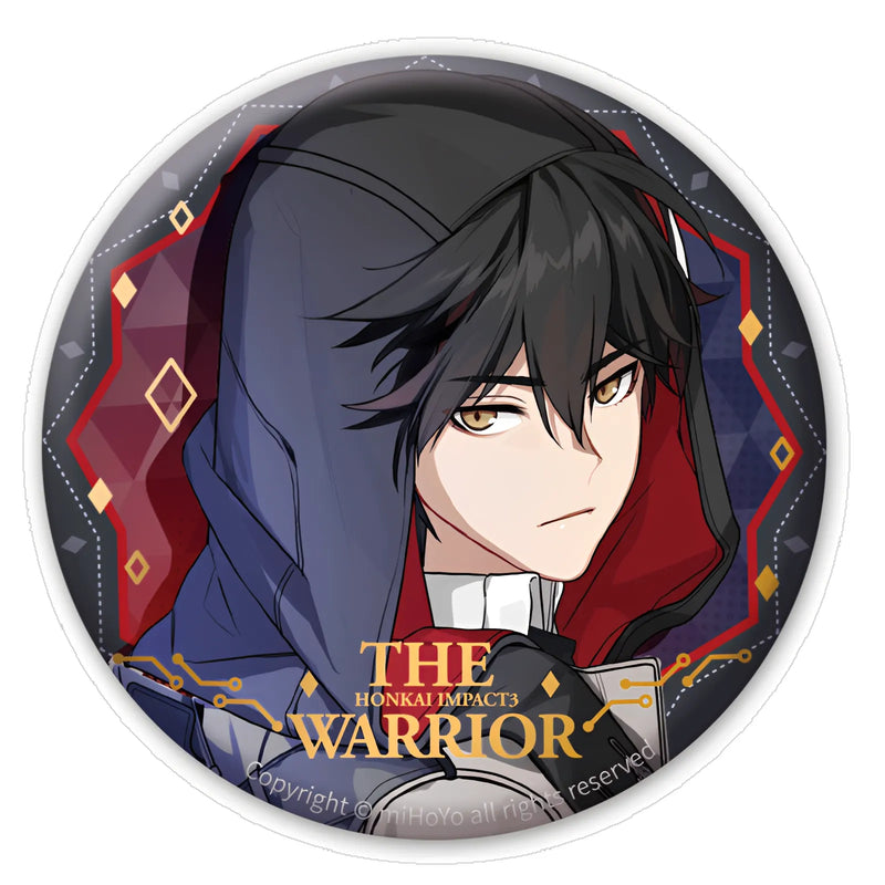 Official Honkai Impact 3rd Su Gold Foil Character Pin Badge