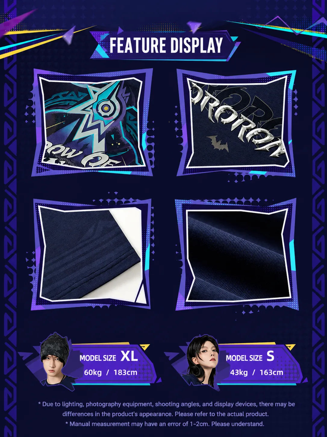 Ororon T Shirt Front and Back Design Comparison