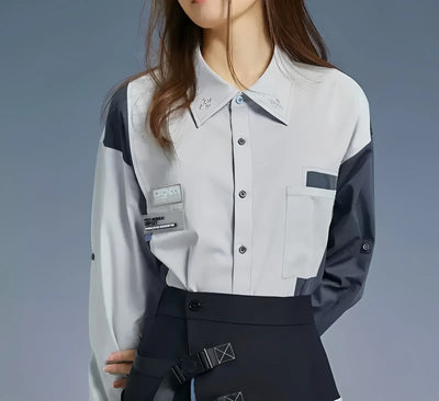 Post-Honkai Odyssey Bronya Zaychik themed shirt side view Honkai Impact 3rd apparel