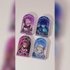 Genshin Impact Moonlit Ballad of The Night Series Thick Acrylic Stand featuring Columbina and Wanderer official merchandise display video