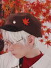 Genshin Impact Kaedehara Kazuha themed beret with elegant character styling and soft everyday wear design from HOYOSTAR official merch collection