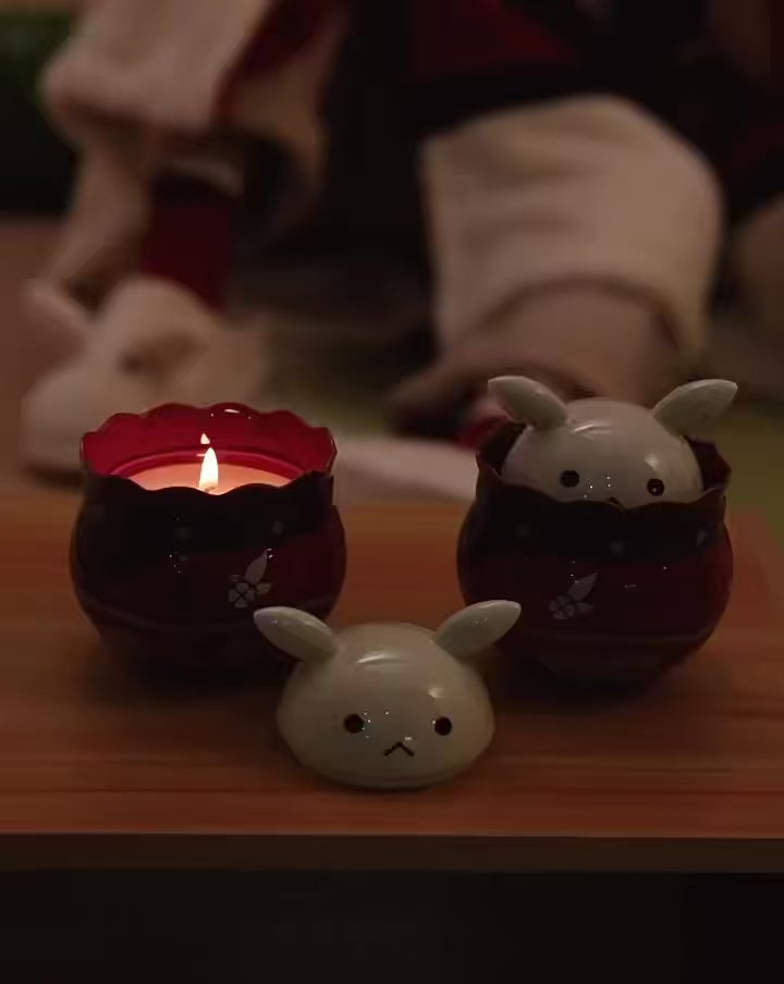 Genshin Impact Klee scented candle product showcase video