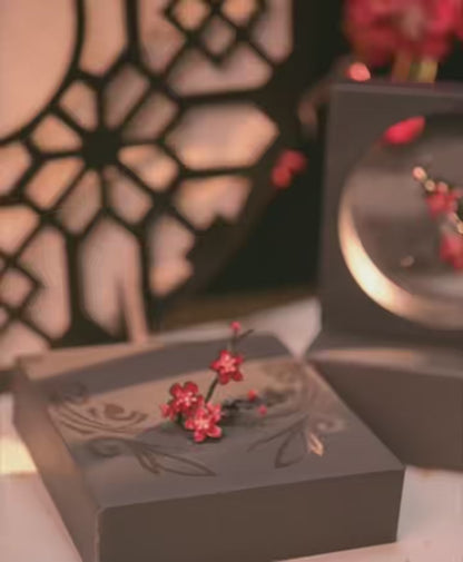 Genshin Impact Hu Tao themed brooch display video product showcase