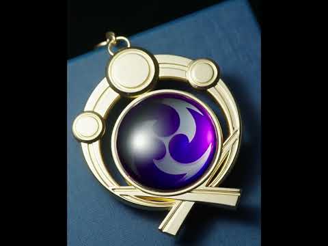 Chaveiro Visão Genshin Impact