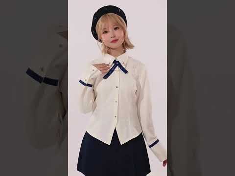 Genshin Impact Albedo Tailliertes Hemd im Themenstil