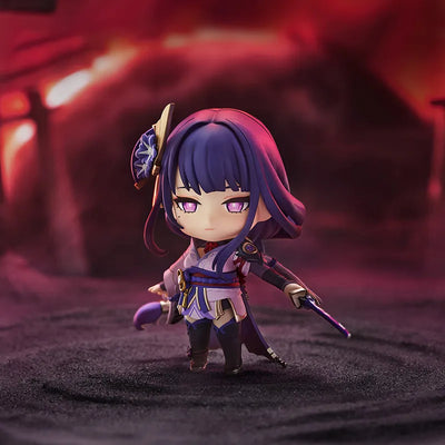 Front view of Raiden Shogun Nendoroid collectible figure