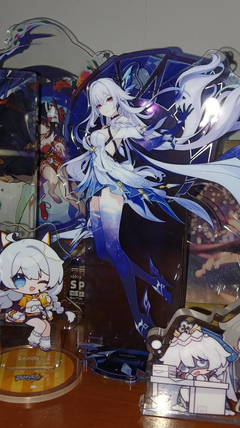 Genshin Impact Void Star Series Skirk Badge & Standee Set