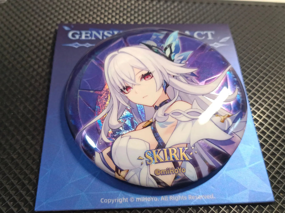 Genshin Impact Void Star Series Skirk Badge & Standee Set