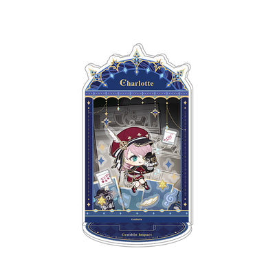 Genshin Impact Starlight Letter Series acrylic standee Charlotte character display