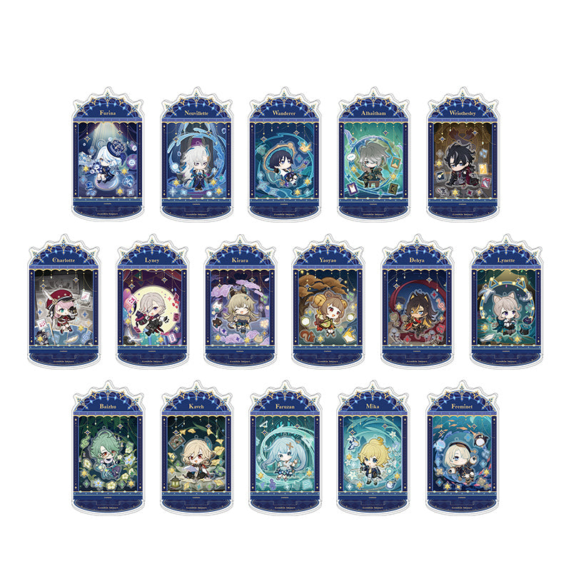 Genshin Impact Starlight Letter Series acrylic standee full character collection display