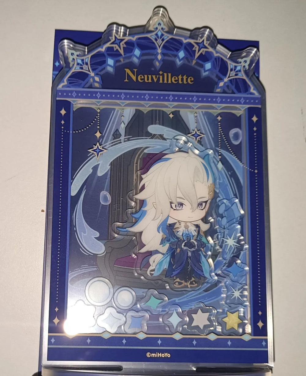 Genshin Impact Figura Acrílica Serie Starlight Letter