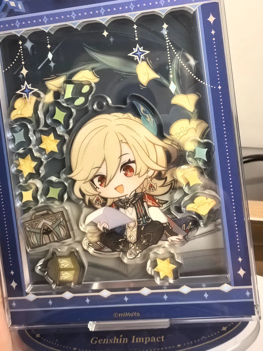 Genshin Impact Figura Acrílica Serie Starlight Letter