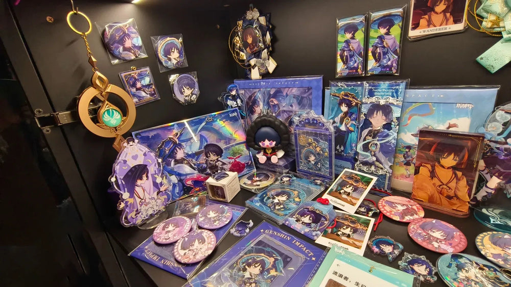 Genshin Impact Figura Acrílica Serie Starlight Letter