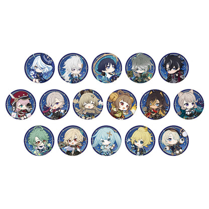 Genshin Impact Starlight Message badge full collection multiple characters display