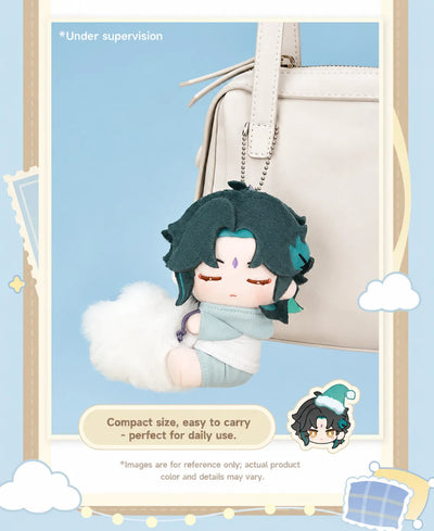 Sweet Dream Whispers Plush Charm Attached to a Handbag