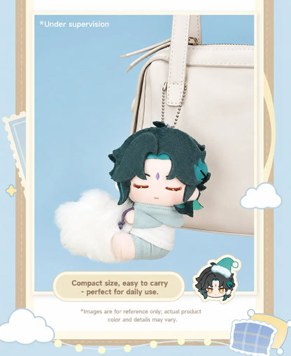 Sweet Dream Whispers Plush Charm Attached to a Handbag