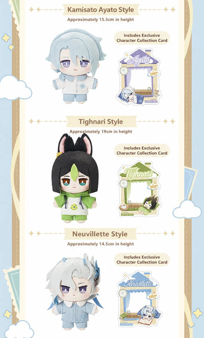 Genshin Impact Sweet Dream Whispers Plush Doll All Character Styles