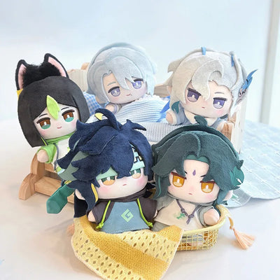 Genshin Impact Sweet Dream Whispers Plush Dolls Featuring Xiao Kamisato Ayato Tighnari Neuvillette and Kinich