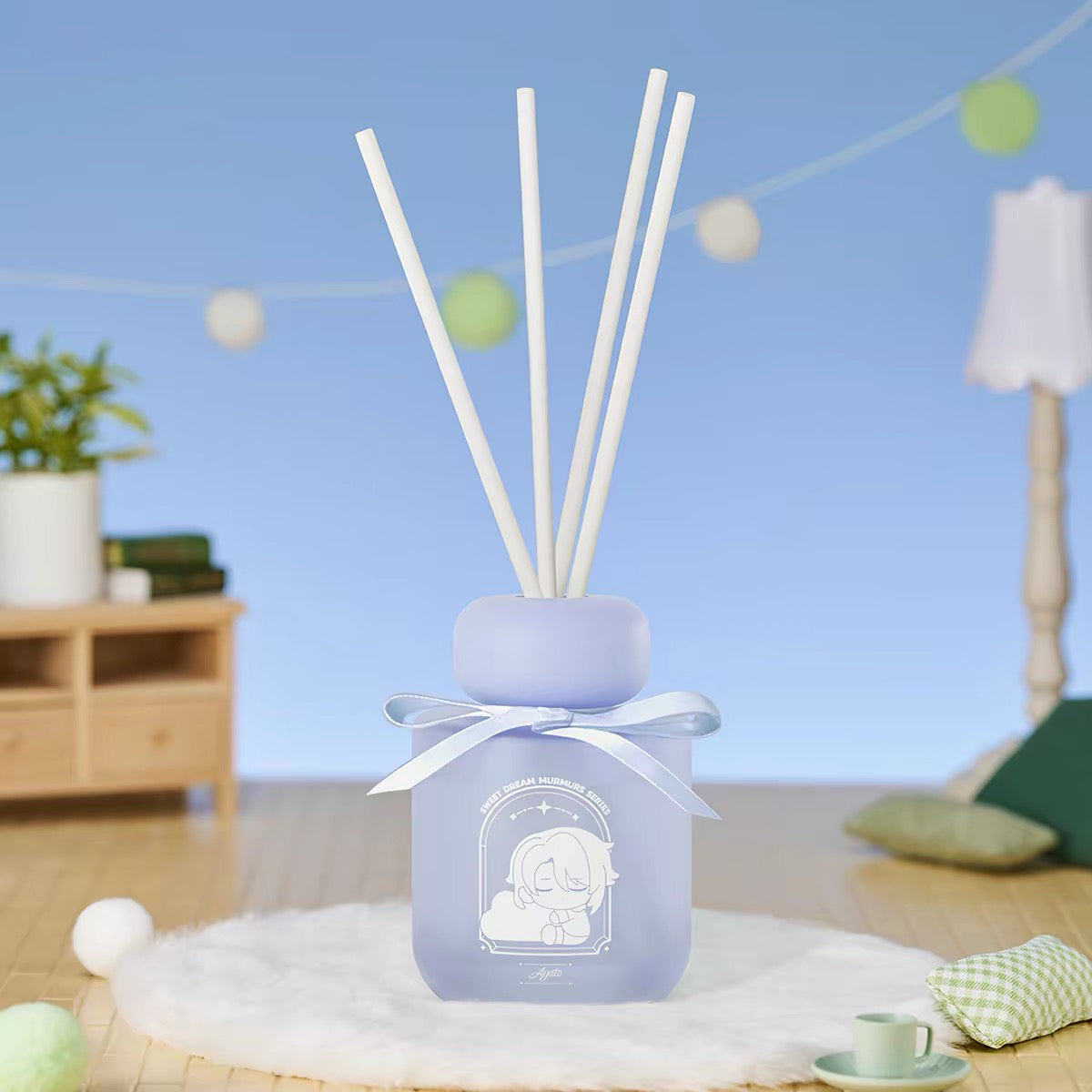 Genshin Impact Sweet Dream Whispers Reed Diffusers Featuring Xiao Kamisato Ayato Tighnari Neuvillette and Kinich