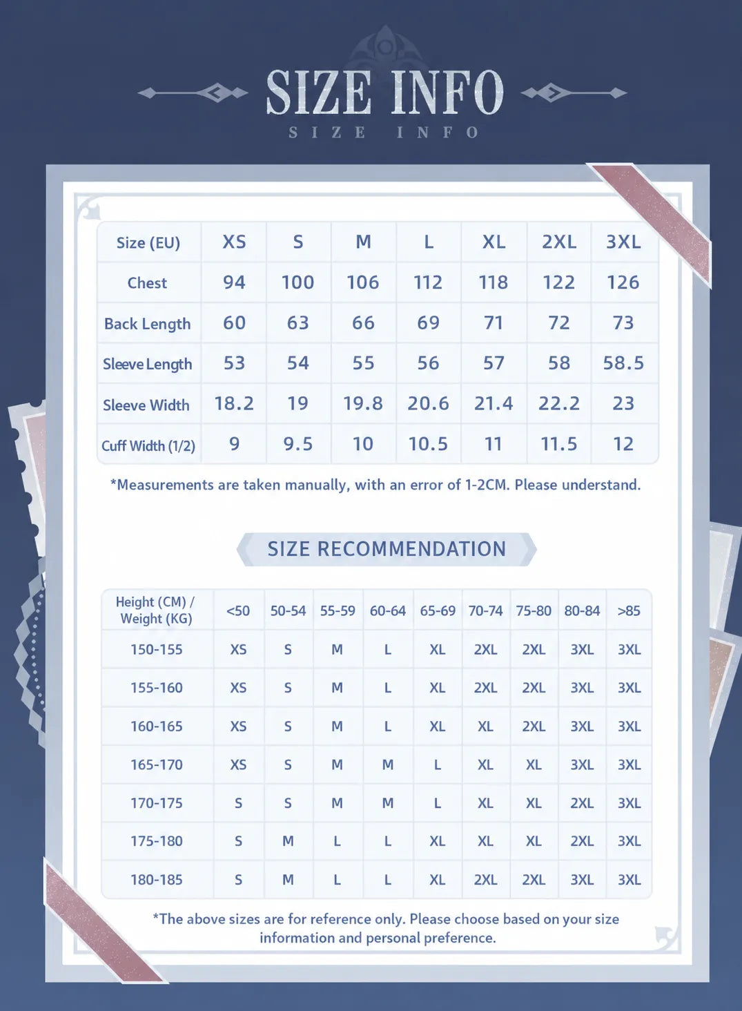 Size Guide
