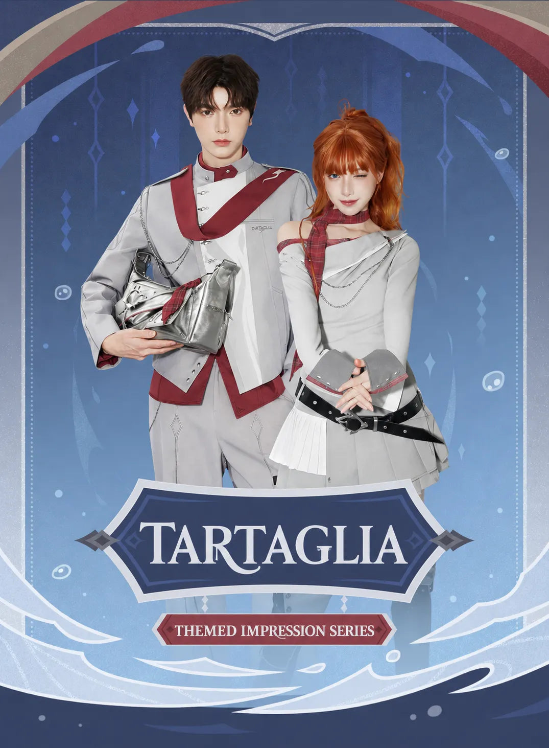 Tartaglia Themed Impression Series shoulder bag product information and bonus acrylic stand