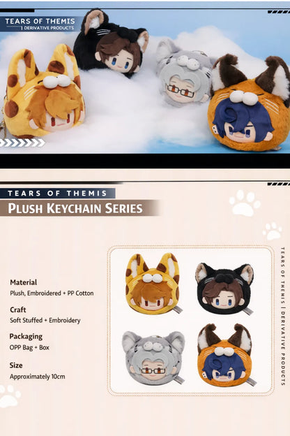 Tears of Themis animal paw plush keychain series product details size material and packaging