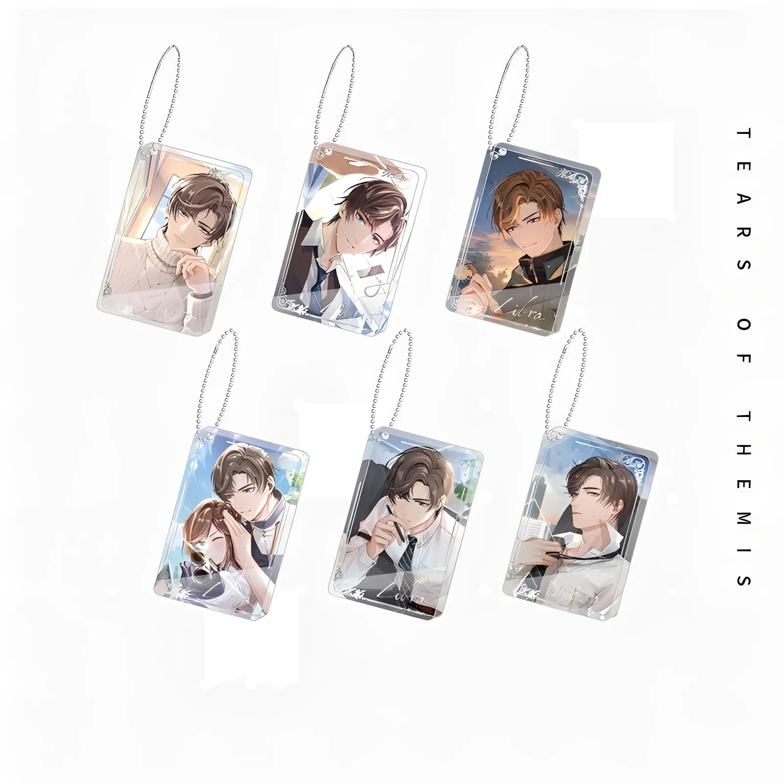 Tears of Themis Artem Wing Heart's Memory Series acrylic keychain packaging