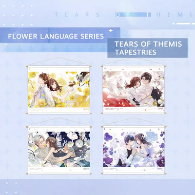 Tears of Themis Flower Language Series Fabric Wall Scroll Product Detail