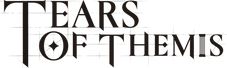 Tears of Themis official game logo with elegant serif typography