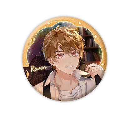 Tears of Themis Luke Pearce Midnight Chapter Series Tinplate Badge