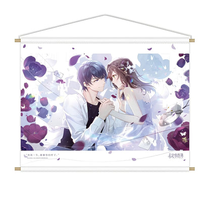 Tears of Themis Marius von Hagen Flower Language Fabric Wall Scroll