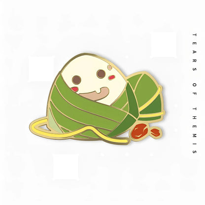 Tears of Themis Collectible Metal Badge Series Vol.3 Rice Dumpling Surprise enamel style zinc alloy pin design
