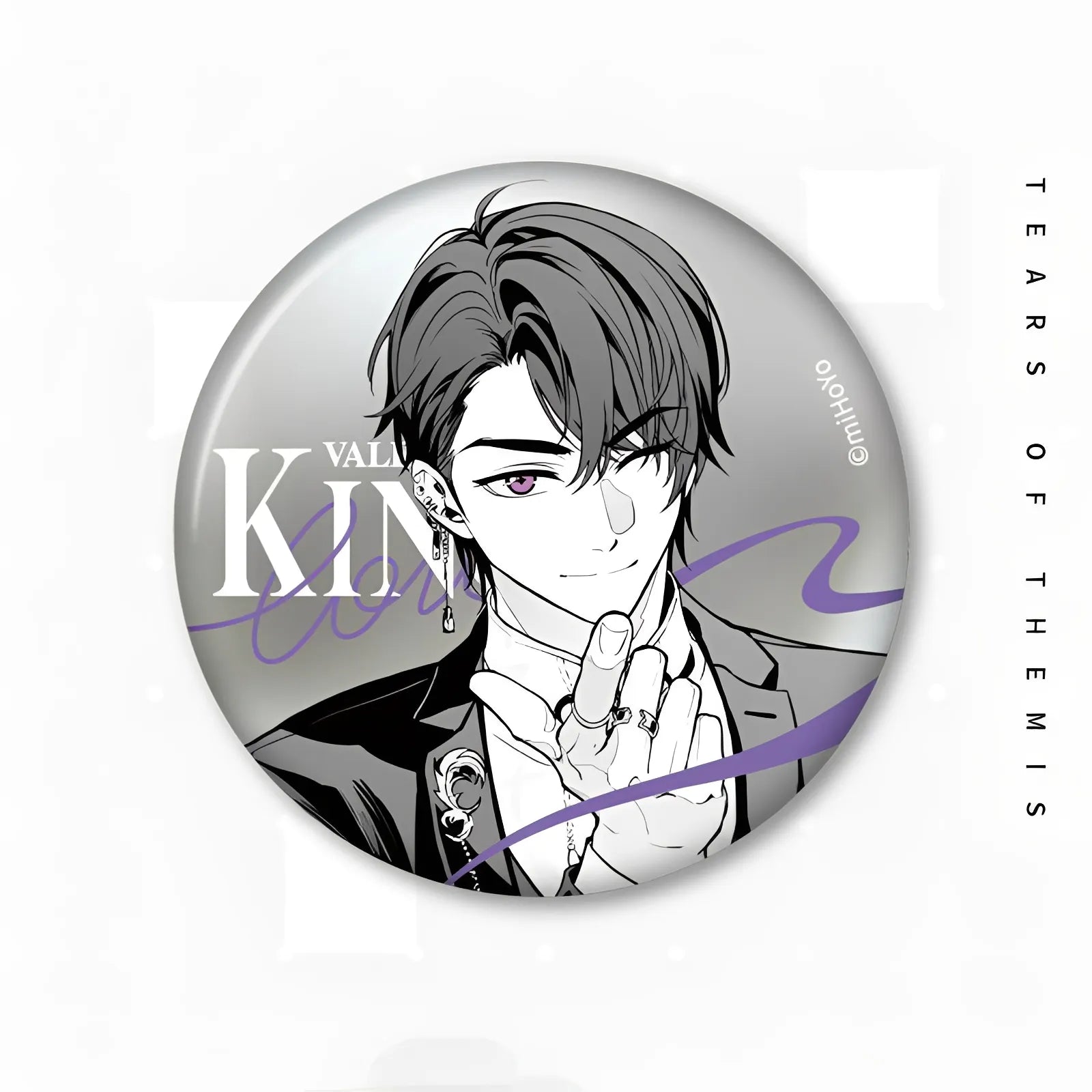 Tears of Themis Romantic Moment Series metal badge Marius von Hagen character pin anime collectible
